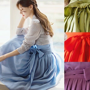 Modern Hanbok Skirt (4 Colors) | Modern Hanbok Skirt | Hanbok Inspired Modern Hanbok Dress | Korean Modern Hanbok | Hanbok Women | Korean