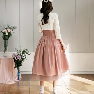 Double Layered Modern Hanbok Skirt Modern Hanbok Skirt Hanbok Inspired ...