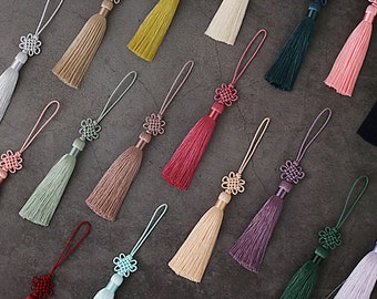 Classic Chrysanthemum Norigae (23 Colors) | Traditional Korean Tassel | Chinese Tassel | Hanbok Accessory | Bojagi Norigae | Korean Fashion