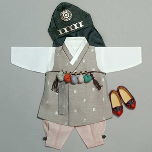 Hanbok Boy | Hanbok Baby Boy Handsome Prince | Dol Hanbok | Made in Korea | Baby Boy Hanbok | Boy Hanbok 100 Days 1 Y/O - 10 Y/O Baby Hanbok