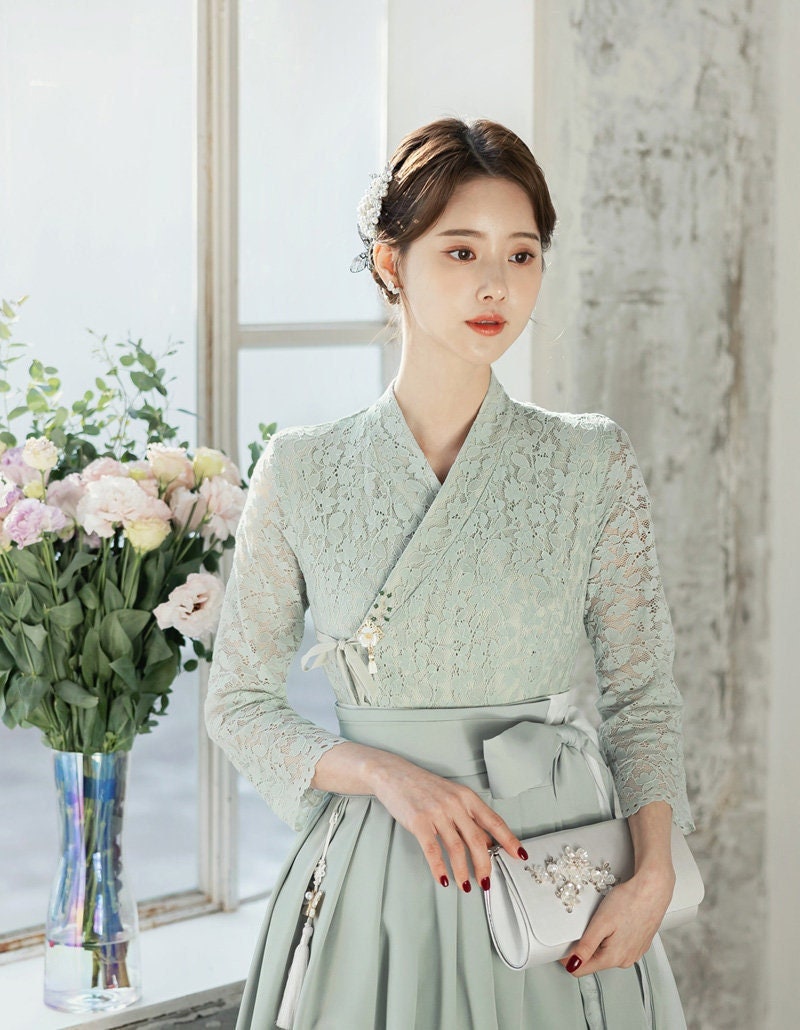 Modern korean cheap dress