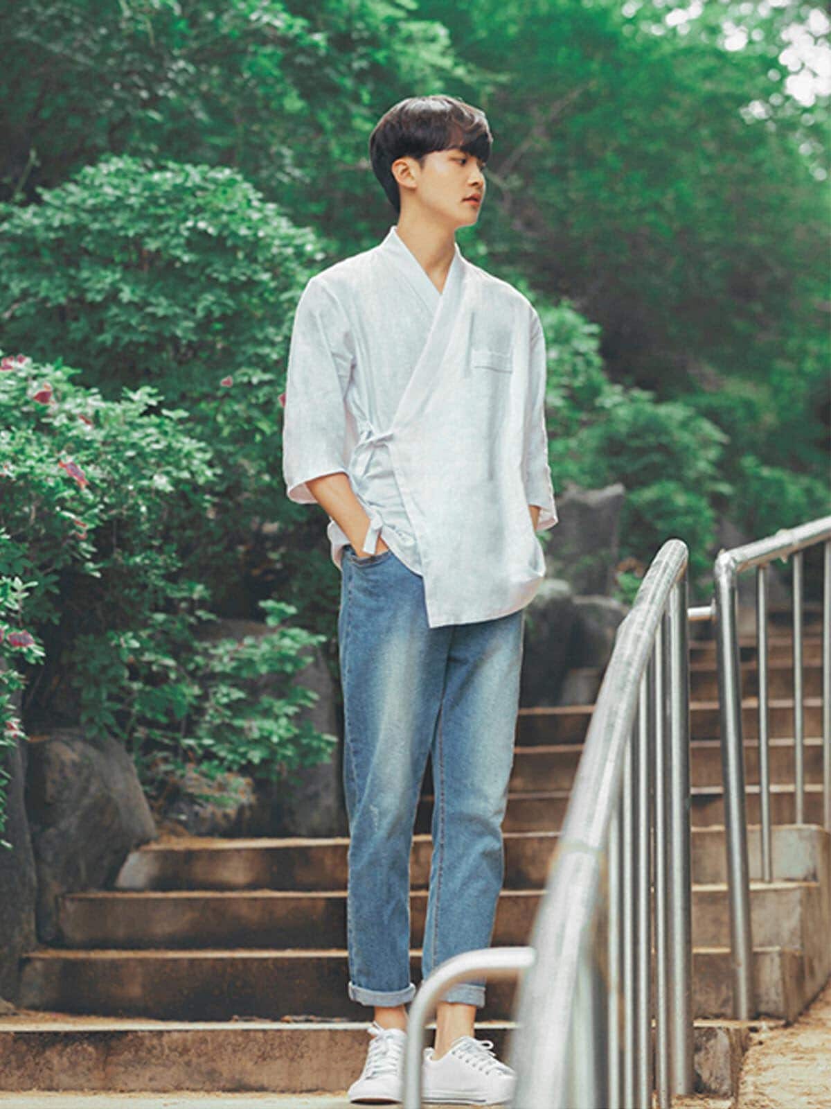 Modern hanbok for 2024 men