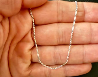 Delicate Necklace Chain  - 925 Silver - 45cm