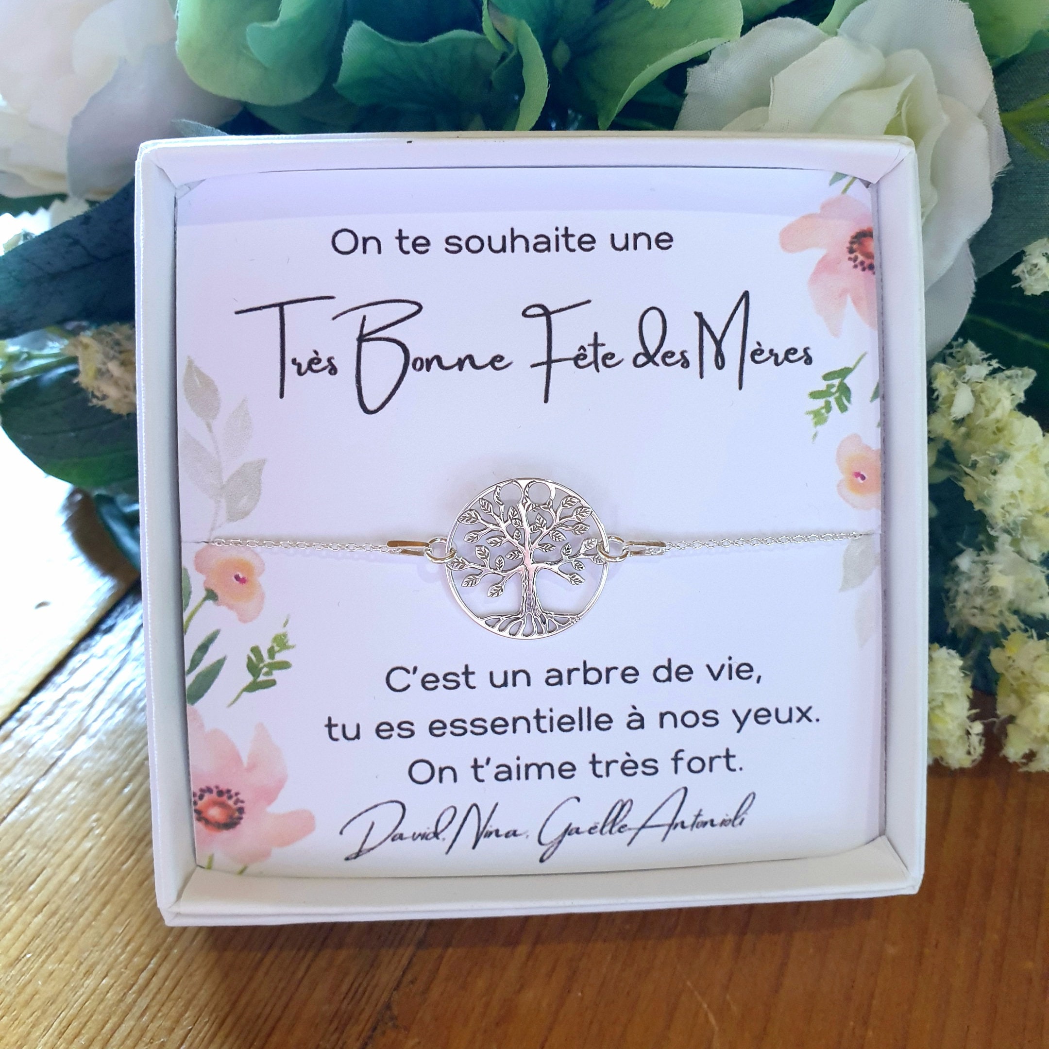 Levensboom ketting en armband Cadeau - Stamboom ketting, sieraden voor moeder dochter vrouw oma tante beste vriend familie Vrouwen houden van - België