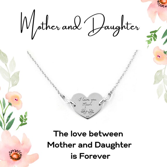 Love you mum necklace deals