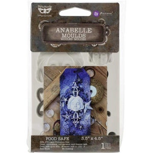 Anabelle Finnabair Imaginarium Decor Silicone Mould, Chocolate Cake Clay Resin Thick Mold, DIY Jewelry Elements, Furniture appliques 966577