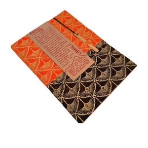 Quaderno da viaggio Lamali Bamsa Fusion Travelers Journal con carta mista, Nepal fatto a mano organico zen ispiratore Sketchbook, Mitsumata Artist Gift