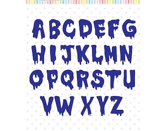 Halloween Alphabets: Designer Thin Metal Dies Set by Dress my Craft, Spooky alphas to die cut, Paper crafts tools, Ice cream melt letter kit