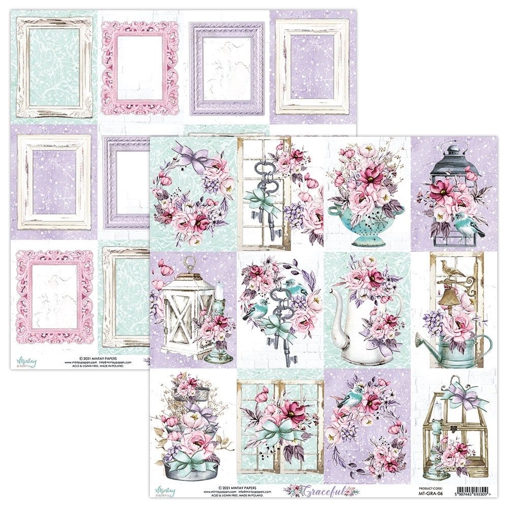 Wudaizhi DIY Schablone Blumenzweig 18x26 Cm – Für Scrapbooking, Malen, Kartenbasteln