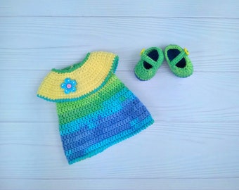 Crochet Clothes Pattern for Amigurumi Doll 12 inch (30 cm), PDF Tutorial