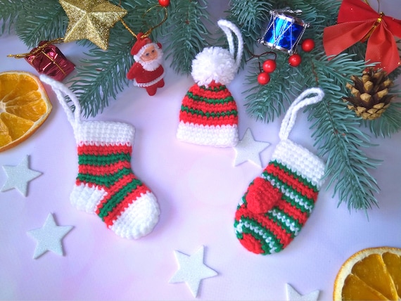 Mini Christmas Crochet Patterns 