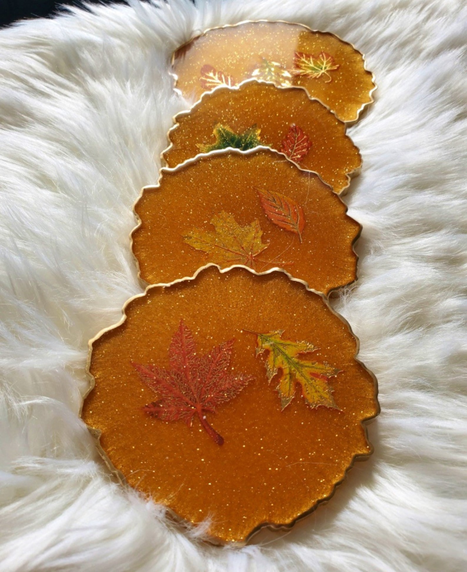 Fall Seasonal Coaster Set Etsy