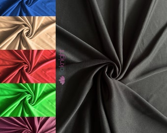 Tissu de doublure léger en polyester extensible - SQ140 par Tia Knight