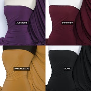 Soft Touch Dressmaking Matte Stretch Jersey Bridesmaids Infinity Dress ...