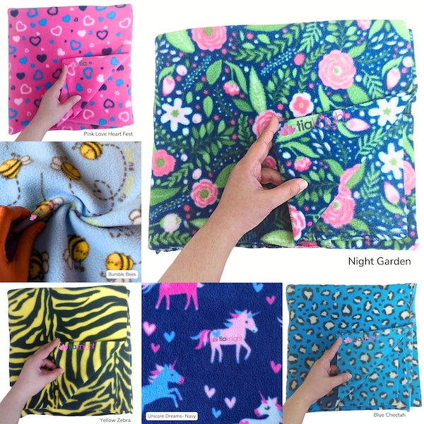 Printed Polar Fleece Anti-Pill Super Soft Thick Fabric By Tia Knight