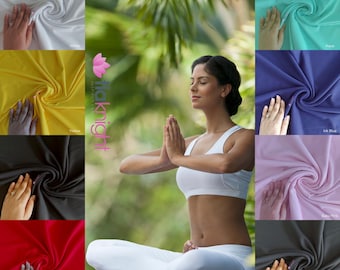 Supplex Sports 4 Way Stretch Nylon Elastane Jersey Activewear Q50 Tia Knight