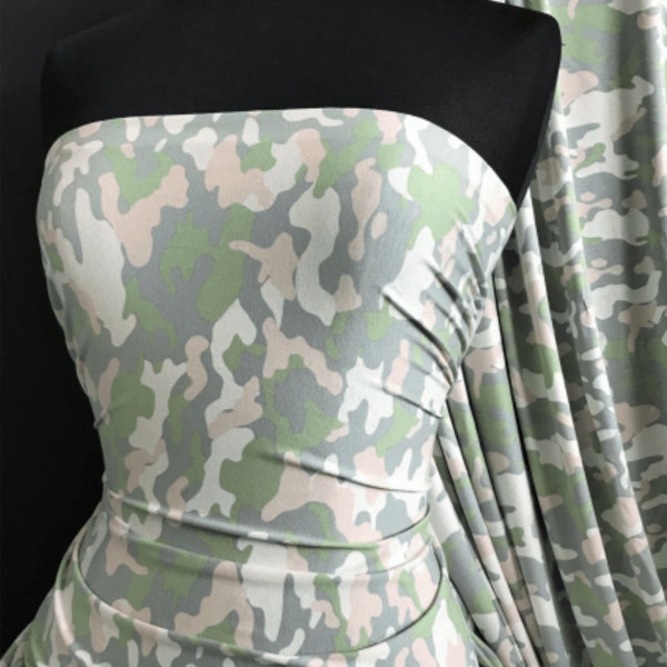 Camo Spandex Fabric - Etsy