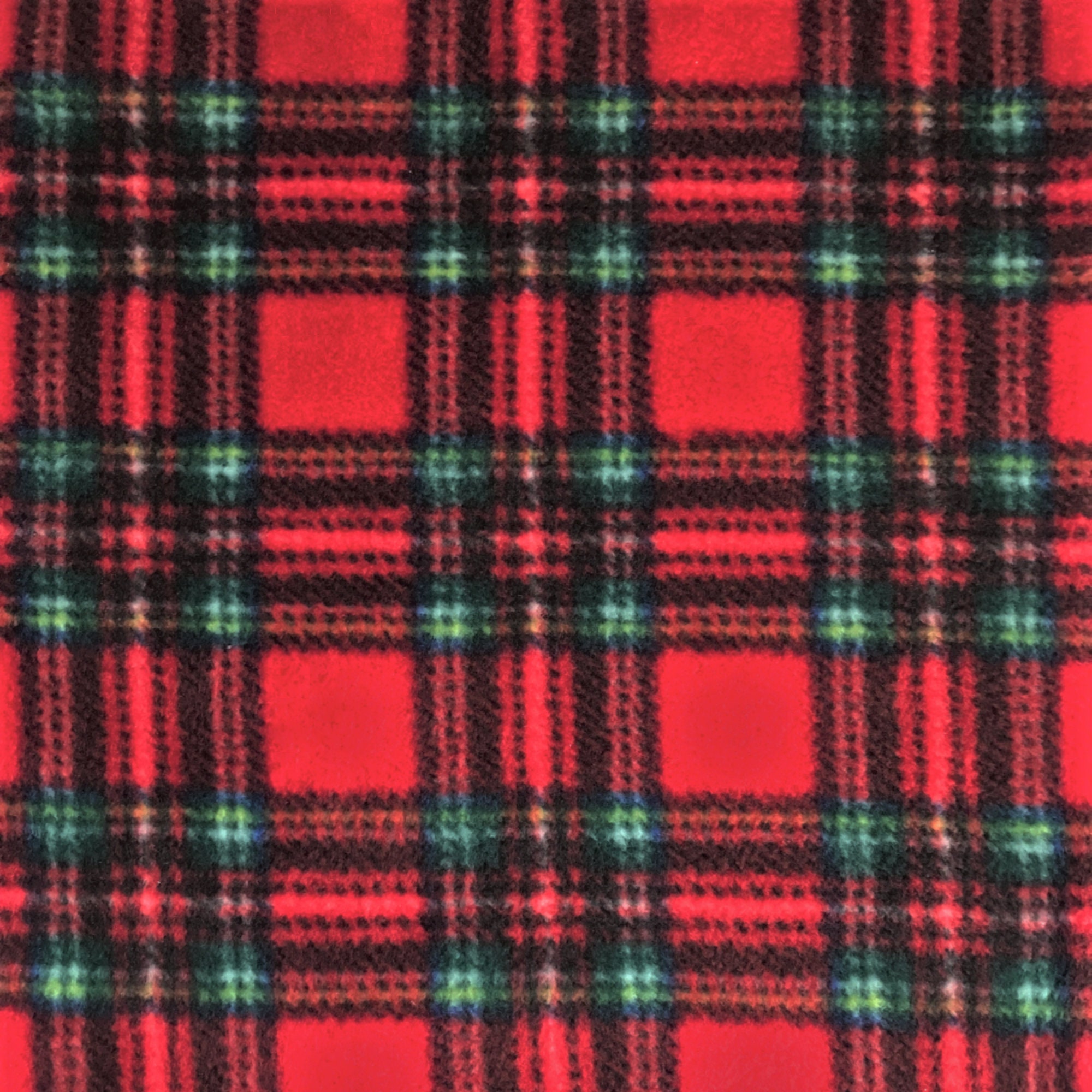 Tartan Plaid Fleece Fabric 60 Wide Sold by the Yard & Bolt Ideal for Sewing  Projects, Scarves, No Sew Fleece Throws and Tie Blankets 