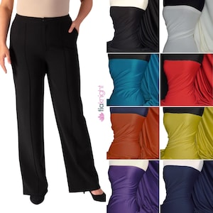 Ponte Double Knit Stretch Jersey Dressmaking Fabric Q37 By Tia Knight