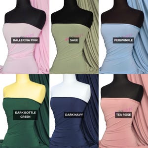 Soft Touch Dressmaking Matte Stretch Jersey Bridesmaids Infinity Dress ...