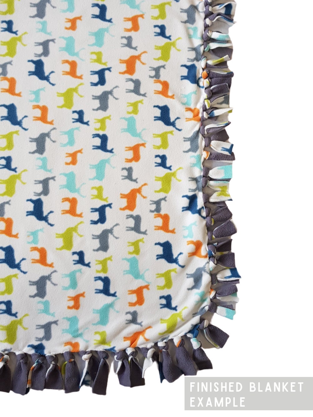 Cuddles To Go™ Tie Blanket Kit – Simply Do Goods