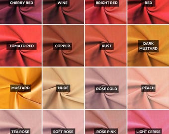 Scuba Crepe Stretchy Jersey Body Sculpting Dressmaking Fabric SQ181 By Tia Knight