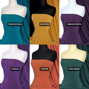 Soft Touch Dressmaking Matte Stretch Jersey Bridesmaids Infinity Dress ...