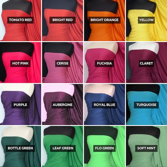 100% Cotton T-shirt Knit Fabric Etsy Soft - by Knight Interlock Tia Jersey Q60