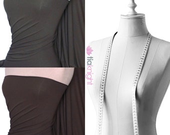 Crepe 4-vägs stretchig jersey lätt klädsömnadstyg - Q263 av Tia Knight