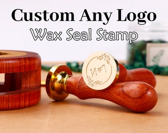 Wax Seal Stamp, Custom Wax Stamp for Wedding Invitation, Custom Wax Seal Gifts, Initials Wax Stamp for Personalized Gifts, Letter Wax Seal