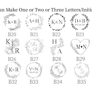 Sello de cera personalizado para bodas, sello de cera con logotipo personalizado, juego de sellos de cera con letras, kit de sellos de cera con iniciales, sello de cera con escudo familiar