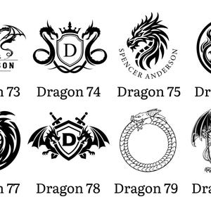 Dragon with Shield Wax Seal Stamp, Dragon Luxury Crest Logo Wax Stamp, Fantasy Dragon Seal, Vintage Dragon Stamp, Custom Dragon Wax Seal Kit