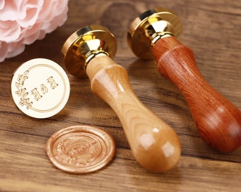Aangepaste lakzegelstempel, eerste stempel bruiloft, cadeauverpakking
