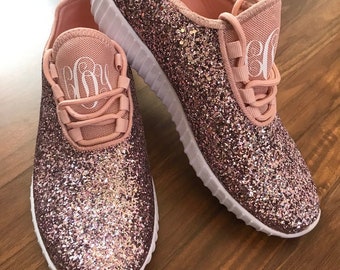 glitter tennis shoes for wedding