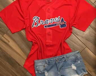 blank atlanta braves jersey