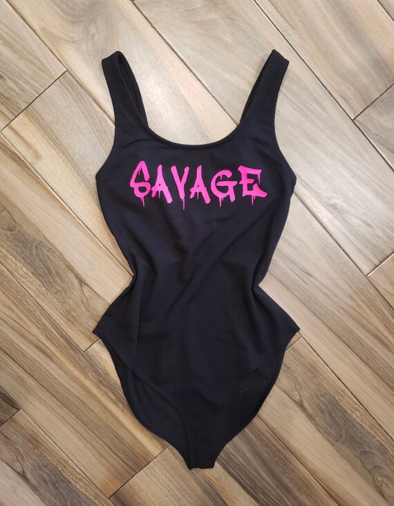 Savage Bodysuit / Savage Shirt / Savage Drip Top / Girl Power | Etsy