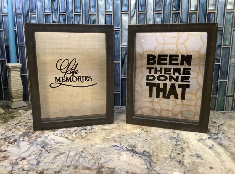 Been There Done That Shadow Box