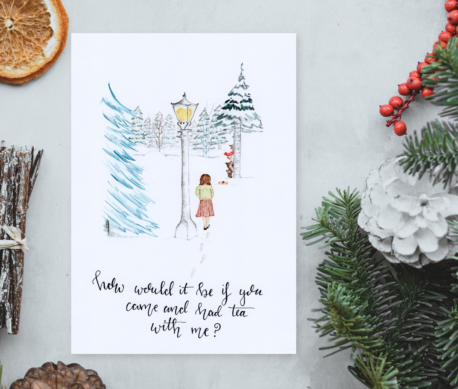 Lucy And Mr Tumnus The Lion The Witch And The Wardrobe Narnia Lucy And Mr Tumnus The Lion The Witch And The Wardrobe Narnia