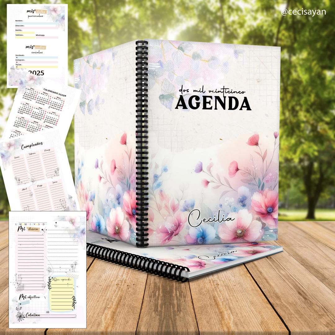 Editable Daily Agenda in Indesign / A5 Size / PDF Ready to Print - Etsy