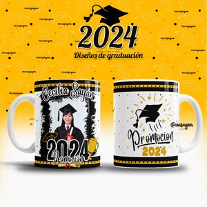 08 DISEÑOS De Graduacion EN Editable Photoshop / Diseño para sublimar tazas / diseños de Graduado / Egresado