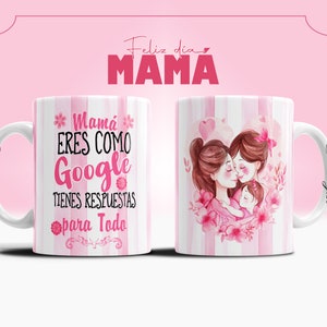 12 Diseños Sublimación Del Dia de la Madre Para Taza - sublimation templates - mug template - sublimation editable - Diseño dia de la Madre