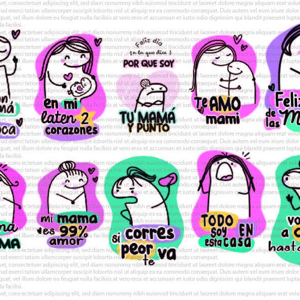 Flork meme mom, mom and son, flork man, flork mom, pregnant digital PNG, Florkofcows, flork meme stickers – Instant download