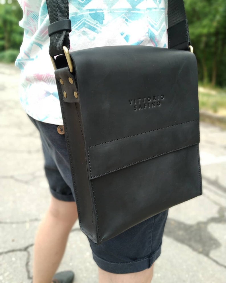 Cross Body Bags, Mens Unlined Bag, Leather Crossbody Bag, Mens Leather