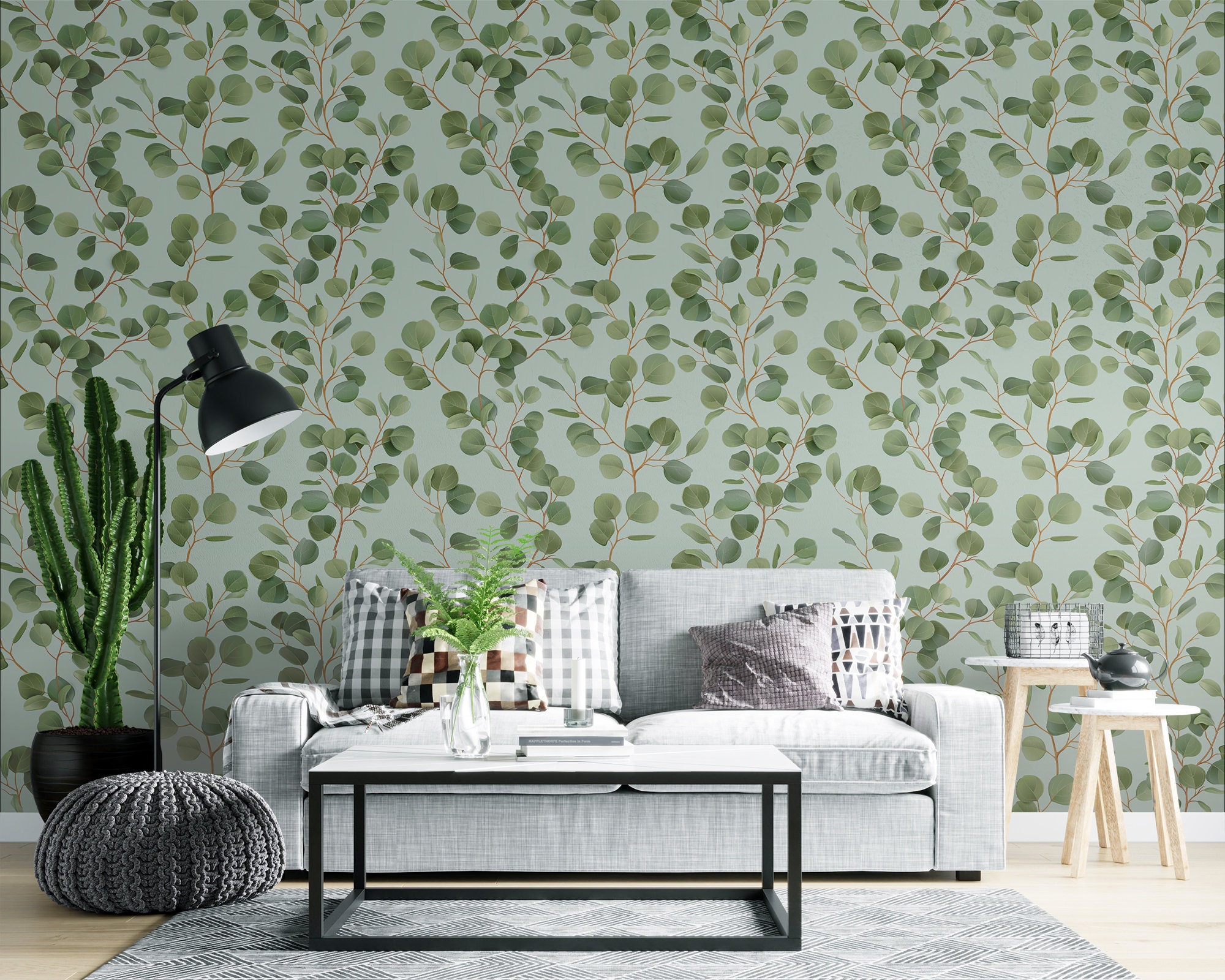Green Pattern Wallpaper