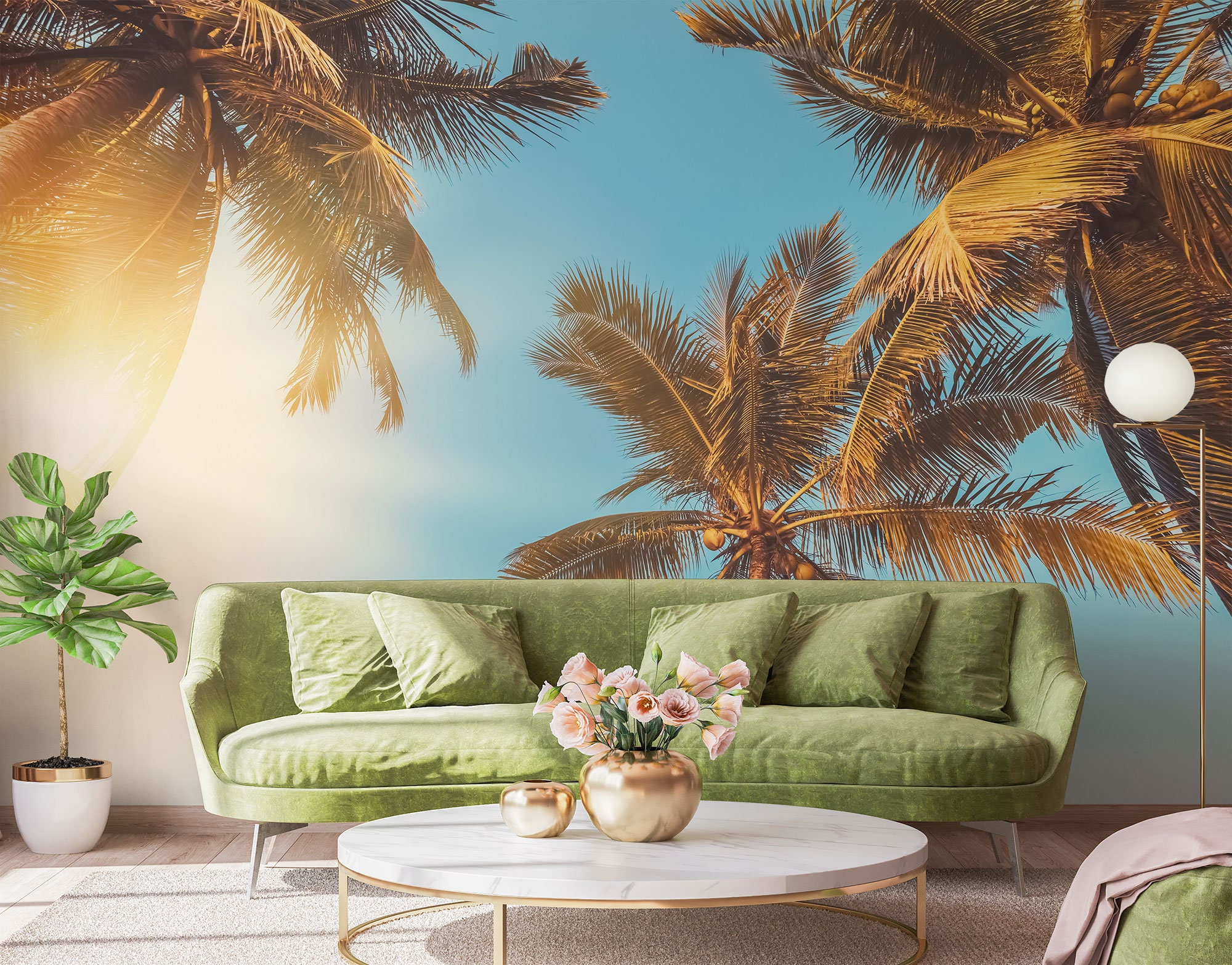 Palm Tree Wallpaper For Walls