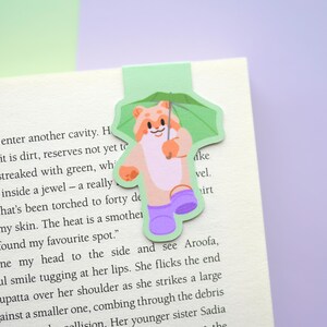 Marcapáginas magnético con forma de corazón, diseño de letras de amor pastel kawaii, beso de San Valentín, flores, accesorio estético para libros, regalo para amantes de la lectura, papelería