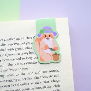 Marcapáginas magnético con forma de corazón, diseño de letras de amor pastel kawaii, beso de San Valentín, flores, accesorio estético para libros, regalo para amantes de la lectura, papelería