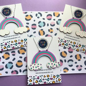 Rainbow Necklace- Various designs in two sizes