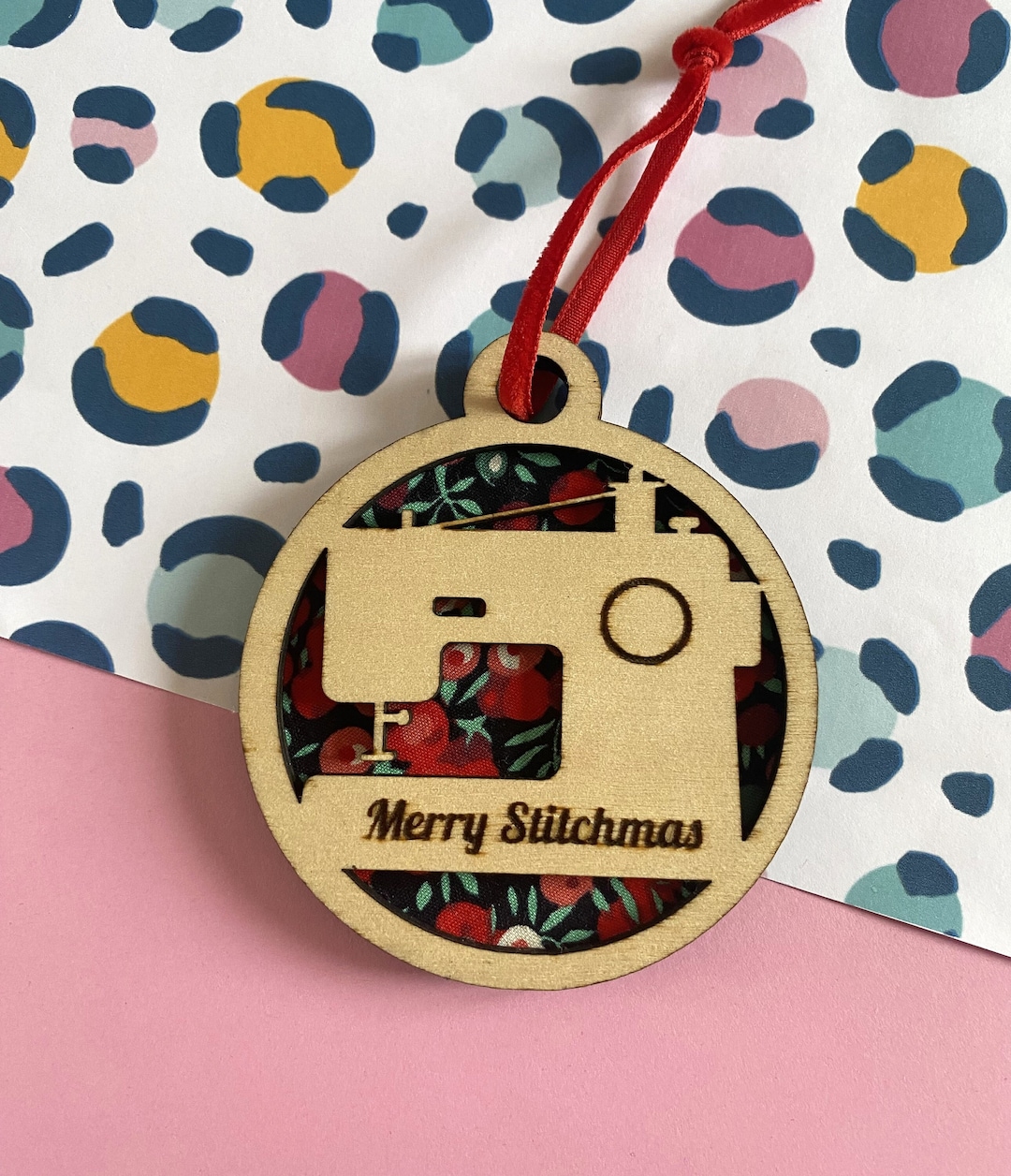 Sewing Machine Christmas Decoration Merry Stitchmas Gift for Etsy