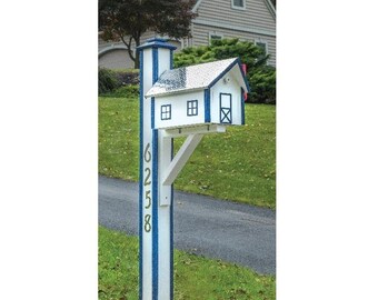 Amish-Made Durable Poly Mailbox Posts (POST ONLY)